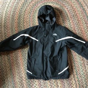 North face jacket rain/windbreaker shell
